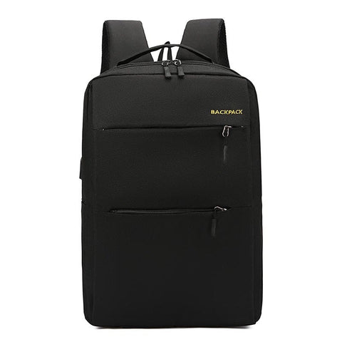 BIGMK.PH Fashion Bag black Computer bag 3in1 set of business backpack backpack men's canvas bag student bag