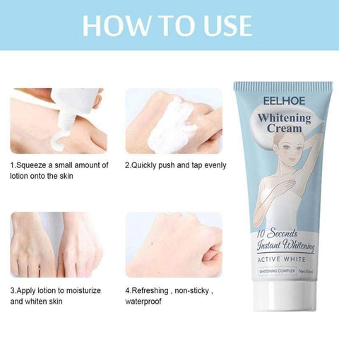 EELHOE 60ML EELHOE Underarm Whitening Cream Brightening Armpit Whitening Cream Neck Knees Private Parts Body Moisturizing Body Care
