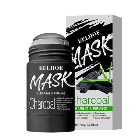 EELHOE charcol EELHOE Green tea clean skin face solid mud facial clay cosmetic Oil control acne treatment Bamboo charcoal vitamin c clay mask stick