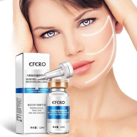 Efero EFERO Collagen Six Peptides Anti Wrinkle Serum Face Care Anti-aging Essence Hyaluronic Acid Moisturizing Face Cream