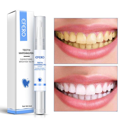 Efero Transparent EFERO Oral Hygiene Remove Plaque Stains Pen Teeth Whitening Cleaning Serum Whitening Teeth Pen Tooth Whitening Pen