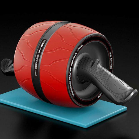 Abdominal Wheel setup / Exercise Abdominal Roller -- Red -BIGMK.PH