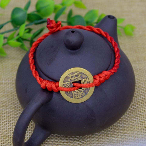 Ethnic Style Hand-Woven TAI SUI Red Rope Bracelet - Feng Shui --BIGMK.PH