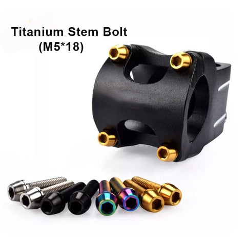 SV Titanium M5*18 Titanium Handle Post Stem Bolts