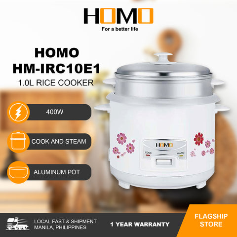 HOMO Rice Cooker 1.0L (IRC10E1) - Mini Electric Rice Cooker