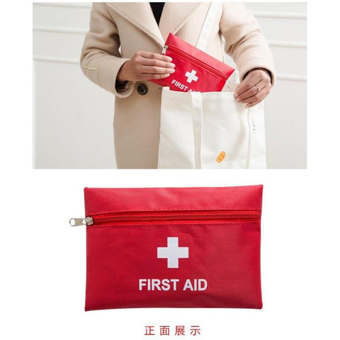 BIGMK.PH 12pcs/Set Portable First Aid Kit Medical Survival Bag ,Complete Home Medical Bag