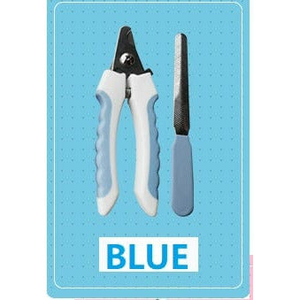 BIGMK.PH Blue / L Pet Nail Clipper Scissors Dog Cats Toe Claw Cutter Clippers for Dog Cats Animal Grooming Nail clippers with File