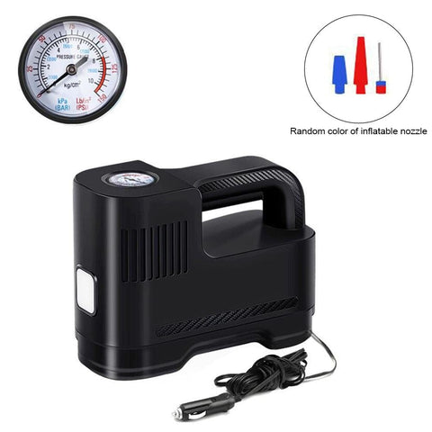 BIGMK.PH multi-function (wired) with Led light High Quality 12v 150 Psi Portable Auto Electric Car Pump Air Compressor Tire Inflator Tool Car Bike Camping With Gauge/Led LIght