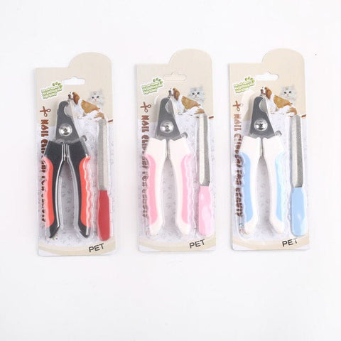 BIGMK.PH Pet Nail Clipper Scissors Dog Cats Toe Claw Cutter Clippers for Dog Cats Animal Grooming Nail clippers with File