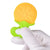 BIGMK.PH Silicone baby teether Fruit shape newborn two-color three-dimensional teether molar stick with box