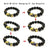 Gold 3D Color Changing Pi Yao Bracelet - 14mm Beads - Feng Shui --BIGMK.PH