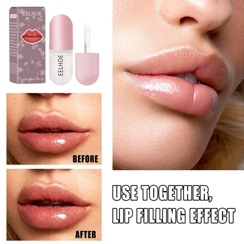 EELHOE EELHOE Plumper Lip Care Serum Day Light Smooth Fine Lines Nourishing Lips Anti-Drying Lip Oil