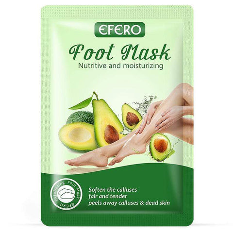 Efero avocado EFERO Exfoliating Foot Peel Mask Callus Remover Olive Moisturizing Nourishing Foot Mask