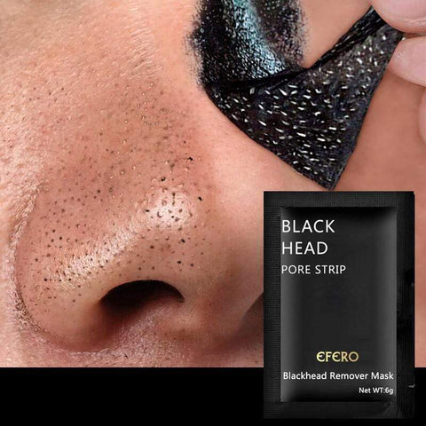 Efero Black EFERO Remover Black nose Mask Acne Treatments Peel Off Black Mask  blackhead remover mask