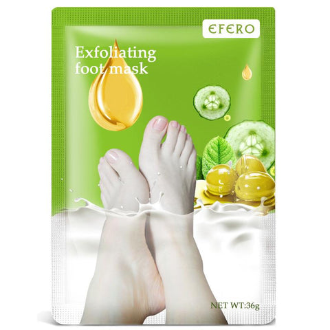 Efero olives EFERO Exfoliating Foot Peel Mask Callus Remover Olive Moisturizing Nourishing Foot Mask