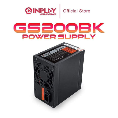 INPLAY INPLAY GS200BK POWER SUPPLY FOR COMPUTER CPU COMPONENTS