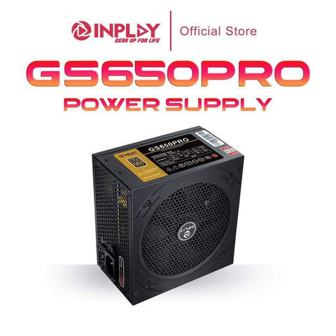 INPLAY INPLAY GS650PRO POWER SUPPLY FOR COMPUTER CPU COMPONENTS
