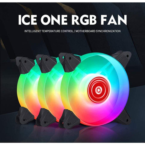INPLAY Inplay ICE TOWER V2 3-In-1 Fan Kit | ARGB Dual Sync Mode  for Computer / Desktop / PC