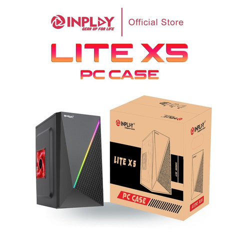 INPLAY Inplay Lite x3 / Lite x5 / Lite x6 Micro ATX, Mini ATX PC Case with Built in GS200BK PSU