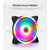 INPLAY INPLAY M10 RAINBOW COOLING FAN FOR PC/COMPUTER/DESKTOP ACCESSORIES/PERIPHERALS