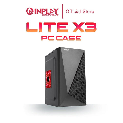 INPLAY Lite x3 Inplay Lite x3 / Lite x5 / Lite x6 Micro ATX, Mini ATX PC Case with Built in GS200BK PSU