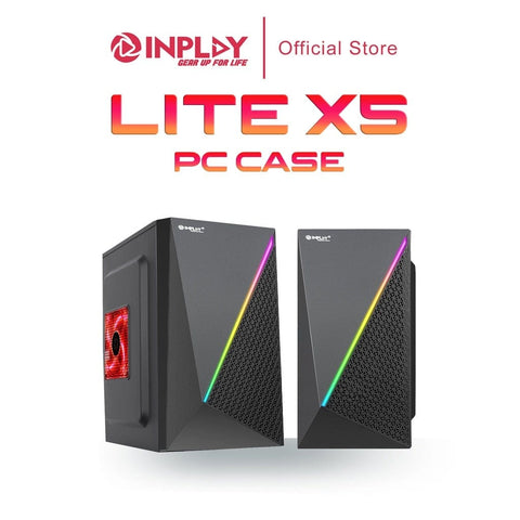 INPLAY Lite x5 Inplay Lite x3 / Lite x5 / Lite x6 Micro ATX, Mini ATX PC Case with Built in GS200BK PSU