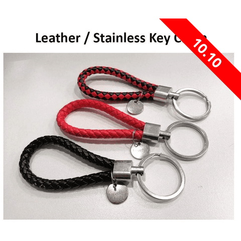 KeyChain - Leather / Stainless --BIGMK.PH