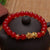 Red Agate Piyao Bracelet 8mm - Feng Shui --BIGMK.PH
