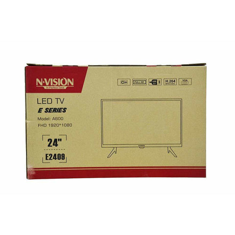 N-Vision LED TV N-Vision 24 inch LED TV - E SERIES (REGULAR TV) - (A600-E2409)