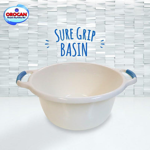 Orocan Sure Grip Basin 14 Liter Capacity Deep Round Basin 8502 Premium Quality -Orocan - Blue -BIGMK.PH