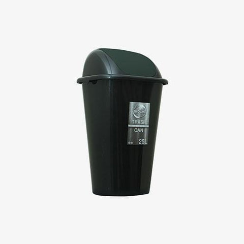 Orocan 25-Liter Trash Can with Swing Cover / Trash Bin / Basurahan -Orocan - Green -BIGMK.PH