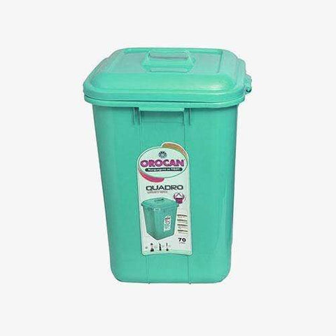 Orocan Quadro 70 Liters Utility Pail / Water Drum / Water Container / Balde / Utility Can -Orocan - Green -BIGMK.PH
