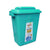 Orocan Quadro Slim Water Drum / Utility Pail / Water Container / Balde / Utility Can 55 Liters -Orocan - Green -BIGMK.PH
