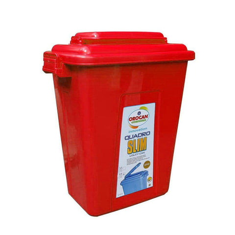 Orocan Quadro Slim Water Drum / Utility Pail / Water Container / Balde / Utility Can 55 Liters -Orocan -BIGMK.PH