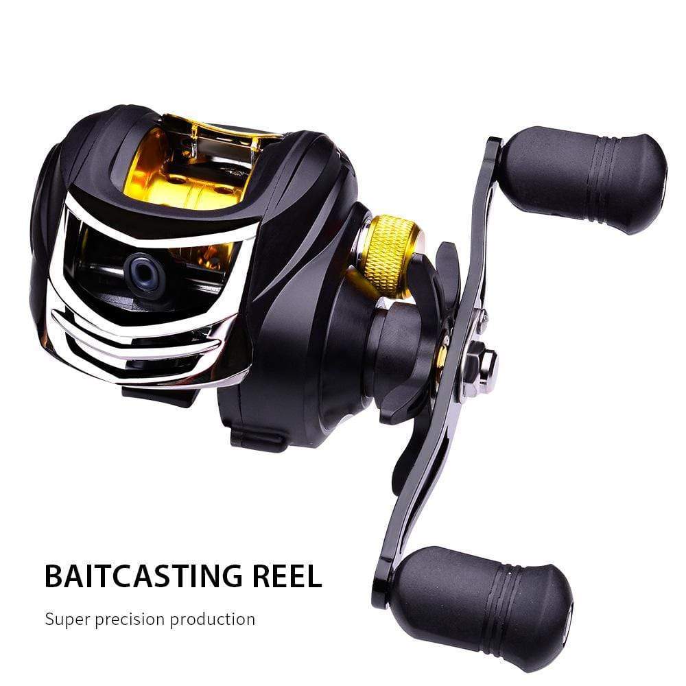 PROBEROS Baitcasting Reel 7.2:1 Fishing Reel 3+1 Ball Bearings Dax Dra–
